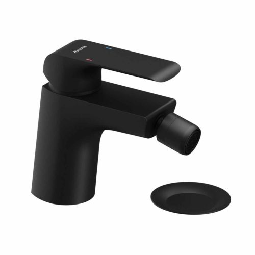 Flat fekete bidécsaptelep leeresztővel FL 055.20BL, fekete