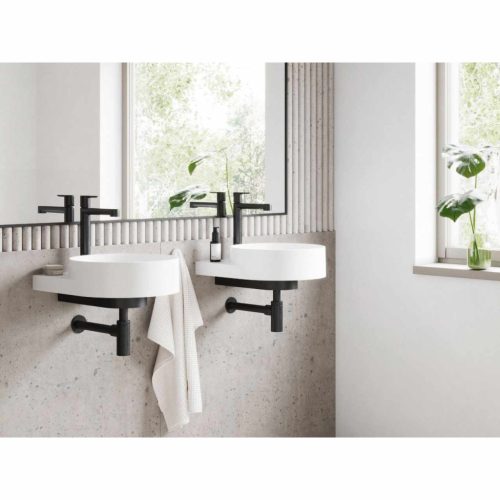 Puri álló mosdócsaptelep leeresztő nélkül PU 015.20BL , fekete