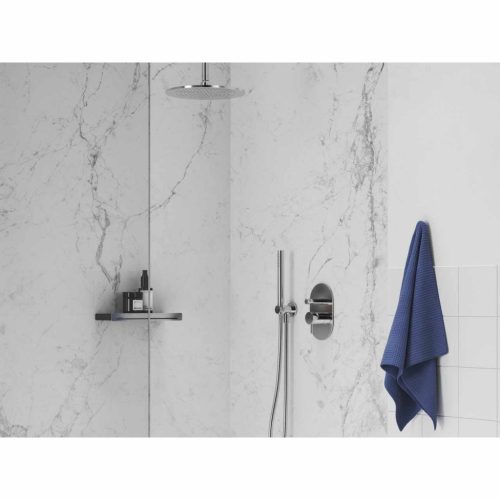 Espirit falba süllyesztet csaptelep, automatikus kétutas, belső egységgel ES 061.00CR.O2, Chrome