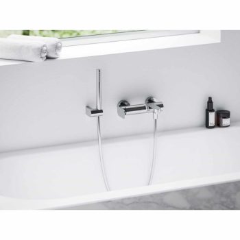   Eleganta fali kádcsaptelep zuhanyszett nélkül EL 022.00CR, Chrome