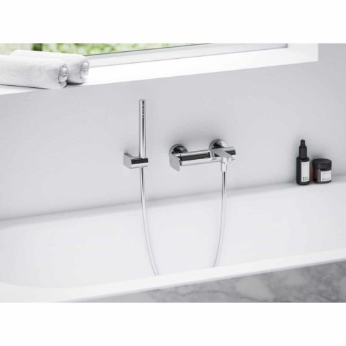 Eleganta fali kádcsaptelep zuhanyszett nélkül EL 022.00CR, Chrome