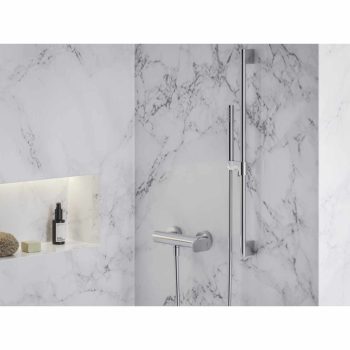   Eleganta fali zuhanycsaptelep szett nélkül EL 032.00CR, Chrome