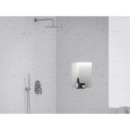 Eleganta falba süllyesztet csaptelep, automatikus, kétutas, belső egységgel EL 061.00CR.O2, Chrome