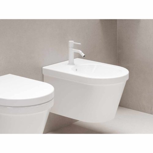 Espirit álló bidécsaptelep 150 mm leersztő nélkül ES 056.10WV , White Velvet