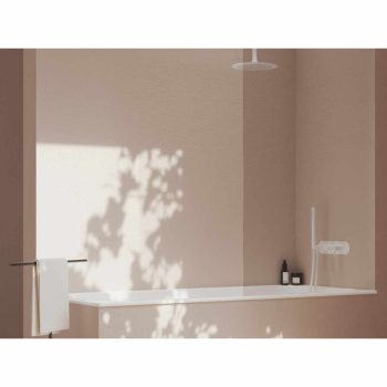   Espirit falba süllyesztett csaptelep szettel, háromutas, belső egység nélkül ES 068.10WV.O3.RB07D.+S, White Velvet