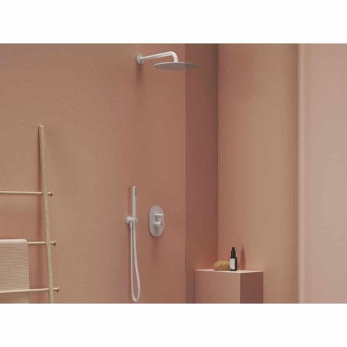 Espirit falba süllyesztet csaptelep, automatikus kétutas, belső egységgel ES 061.10WV.O2, White Velvet