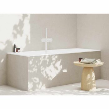   Espirit falba süllyesztett csaptelep szettel, kétutas, belső egység nélkül ES 065.10WV.O2.RB07D.+S, White Velvet