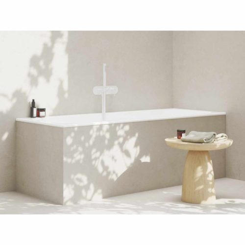 Espirit falba süllyesztett csaptelep szettel, kétutas, belső egység nélkül ES 065.10WV.O2.RB07D.+S, White Velvet