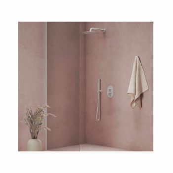   Espirit falba süllyesztett csaptelep, kétutas, belső egység nélkül ES 065.10WV.O2.RB07E, White Velvet