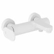 Eleganta fali kádcsaptelep zuhanyszett nélkül EL 022.10WV, White Velvet
