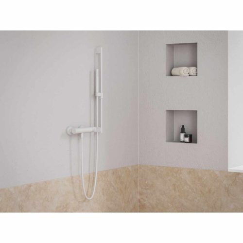 Eleganta fali zuhanycsaptelep szett nélkül EL 032.10WV, White Velvet