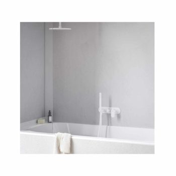   Eleganta falba süllyesztett csaptelep szettel, háromutas, belső egység nélkül EL 068.10WV.O3.RB07D.+S, White Velvet