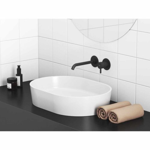 Espirit falba süllyesztett mosdócsaptelep belső egység nélkül ES 019.20BLM.O1.RB07B, Black Matt