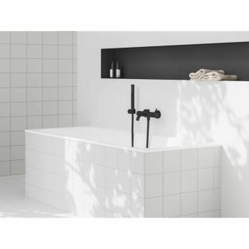   Espirit fali kádcsaptelep zuhanyszett nélkül ES 022.20BLM, Black Matt