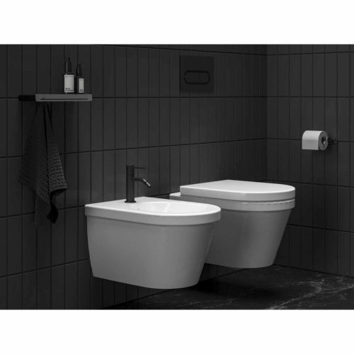 Espirit álló bidécsaptelep 150 mm leersztő nélkül ES 056.20BLM, Black Matt