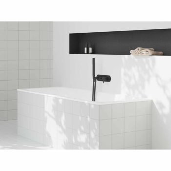   Espirit falba süllyesztett csaptelep szettel, kétutas, belső egység nélkül ES 065.20BLM.O2.RB07D.+S, Black Matt