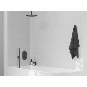   Espirit termosztátos falba süllyesztett csaptelep, háromutas, belső egység nélkül ES 067.20BLM.O3.RB07C, Black Matt