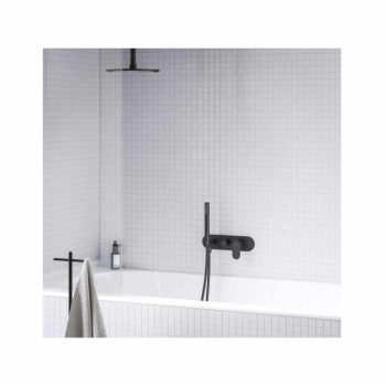   Eleganta falba süllyesztett csaptelep szettel, háromutas, belső egység nélkül EL 068.20BLM.O3.RB07D.+S, Black Matt