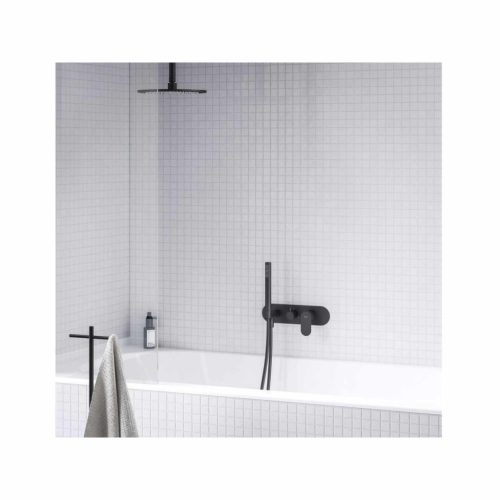 Eleganta falba süllyesztett csaptelep szettel, háromutas, belső egység nélkül EL 068.20BLM.O3.RB07D.+S, Black Matt