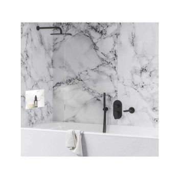   Eleganta falba süllyesztett csaptelep, háromutas, belső egység nélkül EL 068.20BLM.O3.RB07F, Black Matt