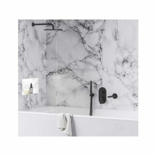 Eleganta falba süllyesztett csaptelep, háromutas, belső egység nélkül EL 068.20BLM.O3.RB07F, Black Matt