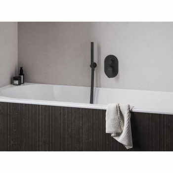   Eleganta falba süllyesztett csaptelep, kétutas, belső egység nélkül EL 065.20BLM.O2.RB07E, Black Matt