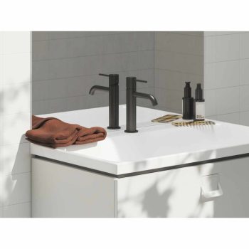   Espirit álló mosdócsaptelep 190 mm leeresztő nélkül ES 012.20GB, Graphite Brushed