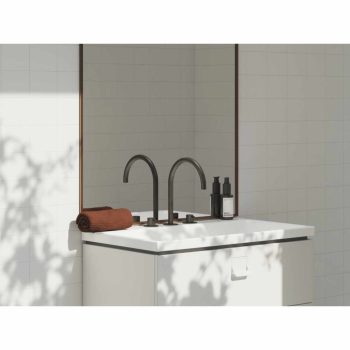   Espirit álló mosdócsaptelep, 3 furatos 270 mm leeresztő nélkül ES 018.20GB, Graphite Brushed