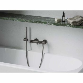   Eleganta fali kádcsaptelep zuhanyszett nélkül EL 022.20GB, Graphite Brushed