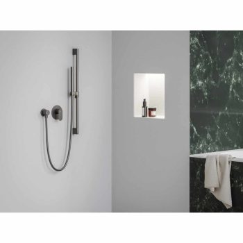   Eleganta falba szüllyesztett csaptelep, egyutas, belső egységgel EL 062.20GB.O1, Graphite Brushed