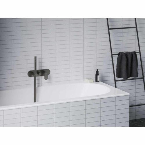 Eleganta falba süllyesztett csaptelep szettel, kétutas, belső egység nélkül EL 065.20GB.O2.RB07D.+S , Graphite Brushed