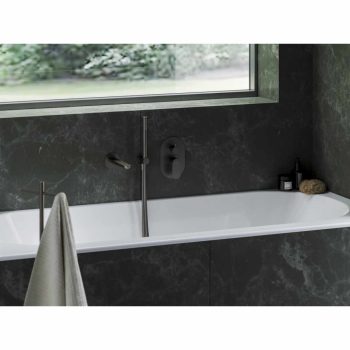   Eleganta falba süllyesztett csaptelep, kétutas, belső egység nélkül EL 065.20GB.O2.RB07E, Graphite Brushed