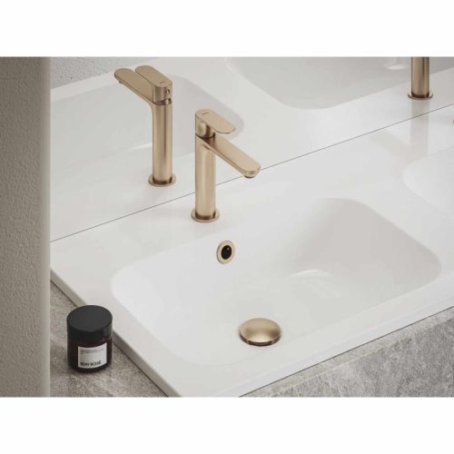 Eleganta álló mosdócsaptelep 170 mm leeresztő nélkül EL 012.60RGB, Rose Gold Brushed