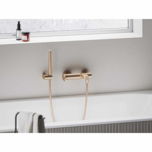 Eleganta fali kádcsaptelep zuhanyszett nélkül EL 022.60RGB, Rose Gold Brushed