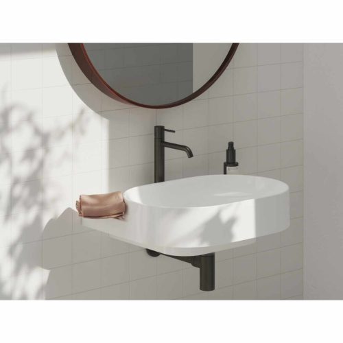 Espirit álló mosdócsaptelep BeCool 250 mm leeresztő nélkül ES 014.21GB, Graphite Brushed