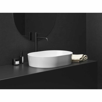   Espirit álló mosdócsaptelep BeCool 340 mm leeresztő nélkül ES 015.21BLM, Black Matt