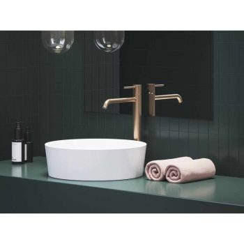   Espirit álló mosdócsaptelep BeCool 340 mm leeresztő nélkül ES 015.61RGB, Rose Gold Brushed