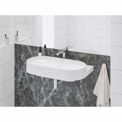 Eleganta álló mosdócsaptelep BeCool 220 mm leeresztő nélkül EL 014.01CR, Chrome