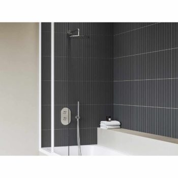   Chrome II termosztátos 3-utas csaptelep, alaptest nélkül CR II 067.00CR.O3.RB071, króm