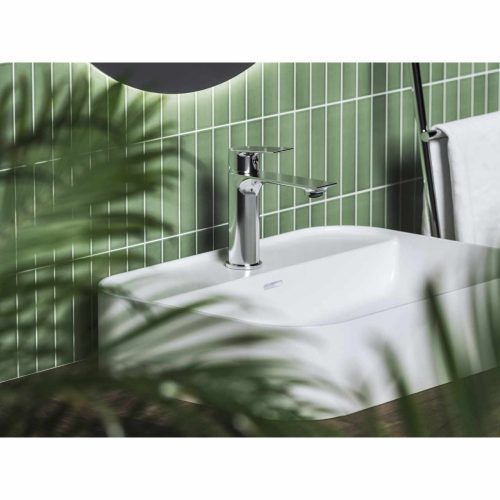 Plan mosdócsaptelep 165 mm, lefolyó nélkül PN 014.00CR, króm