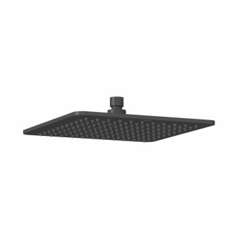   Esőztető szögletes fejzuhany, 250x250 mm 986.20BLM, matt fekete