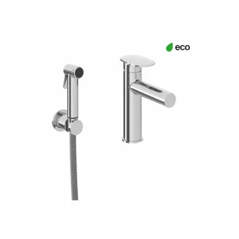   Spring álló mosdócsaptelep bidézuhannyal 190 mm, leeresztő nélkül SG 112.00CR, króm