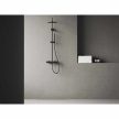 Spring termosztátos zuhanyoszlop, állítható, zuhanyszettel, fekete SG 091.20BLM