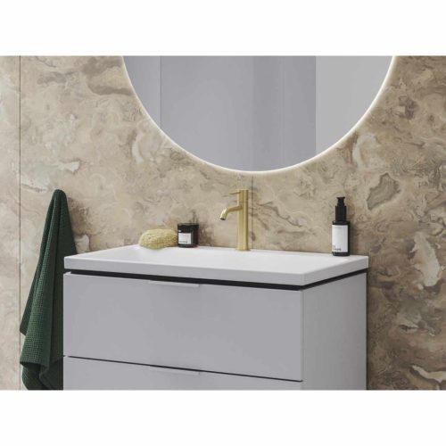 Espirit álló mosdócsaptelep 190 mm leeresztő nélkül ES 012.60GLB, Gold Brushed