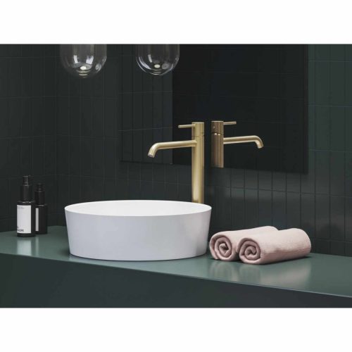 Espirit álló mosdócsaptelep 340 mm leeresztő nélkül ES 015.60GLB, Gold Brushed