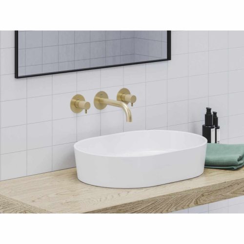 Espirit falba süllyesztett mosdócsaptelep belső egységgel ES 019.60GLB.O1, Gold Brushed