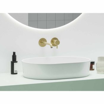   Espirit falba süllyesztett mosdócsaptelep belső egység nélkül ES 019.60GLB.O1.RB07B, Gold Brushed