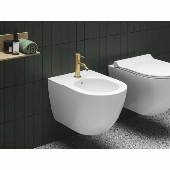   Espirit álló bidécsaptelep 150 mm leersztő nélkül ES 056.60GLB, Gold Brushed