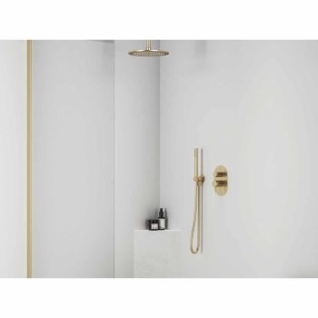   Espirit falba süllyesztett csaptelep, kétutas, belső egység nélkül ES 065.60GLB.O2.RB07E, Gold Brushed