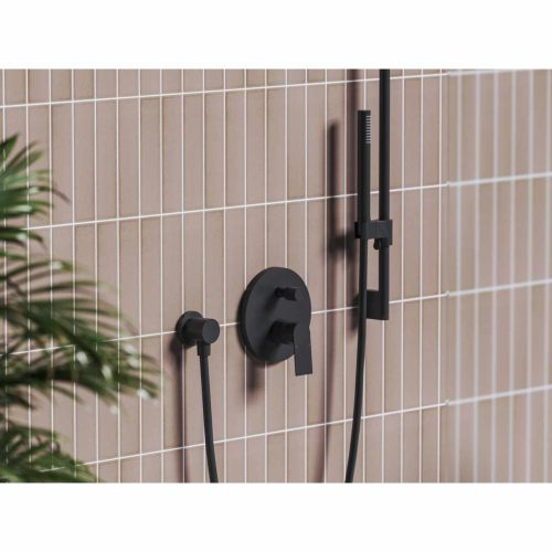 Plan falba süllyesztett csaptelep, kétutas, belső egységgel PN 062.20BLM.O2, matt fekete